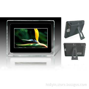 2014 hotsales new 7" acrylic digital frame simple function